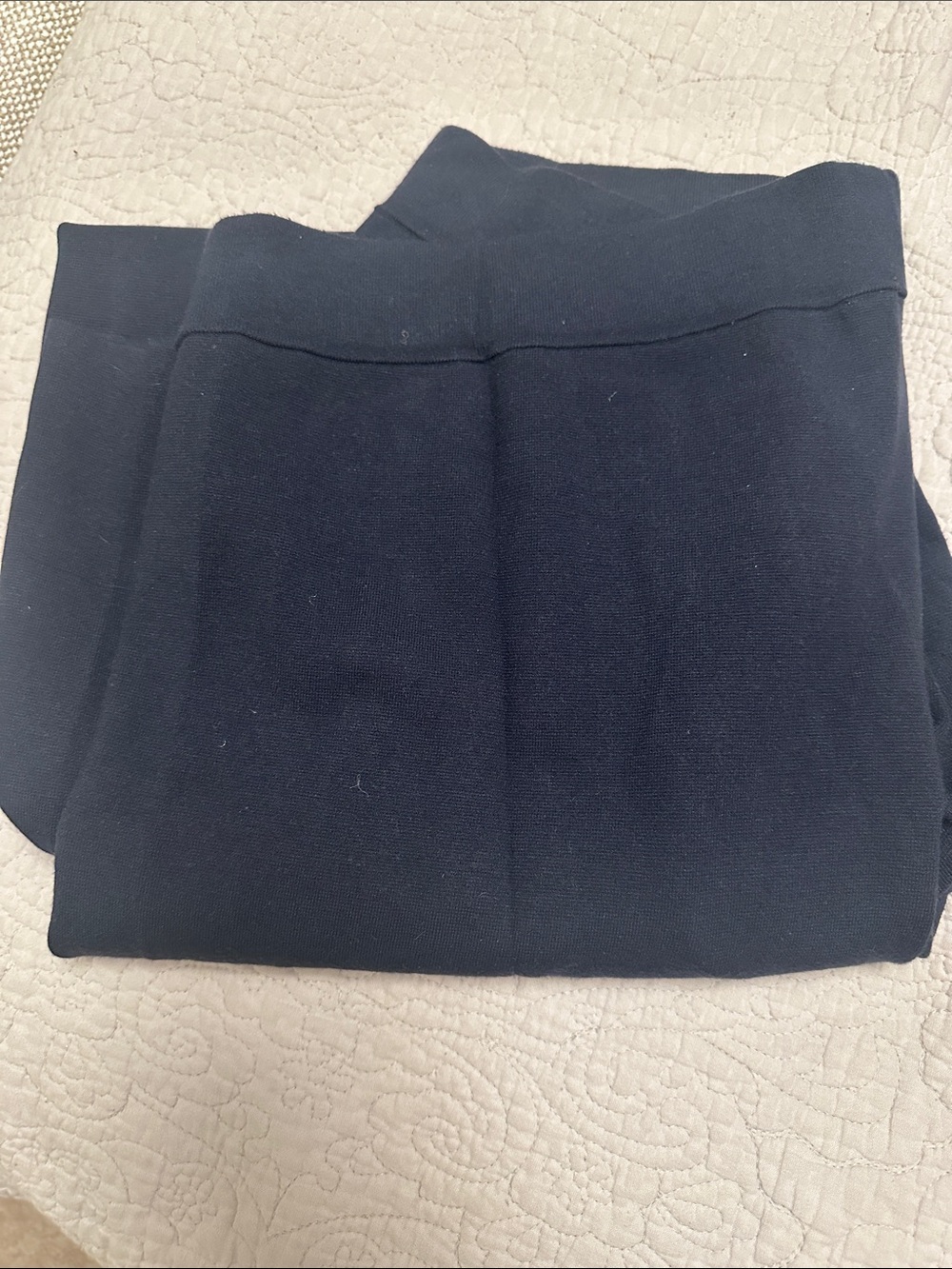 Babaton Souvenir knit pant dark night